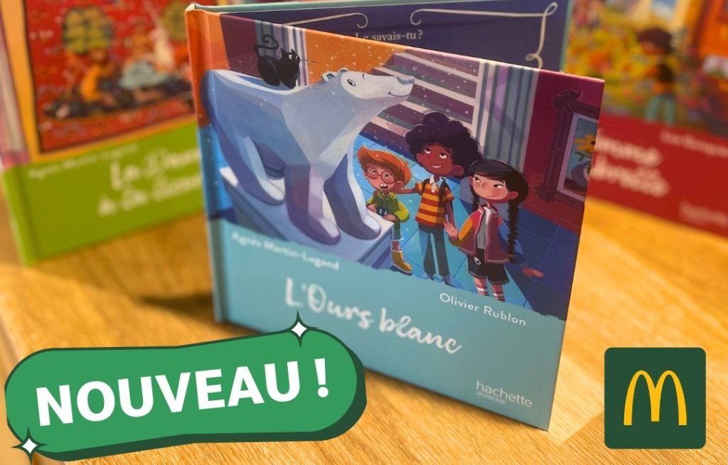 Nouveautés livres McDo Happy Meal