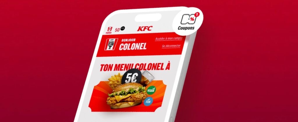 coupon menu KFC à 5 euros coupon menu KFC à 5 euros