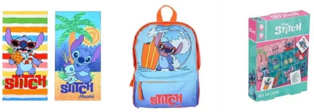 LOTO Stitch offert dans les stations Total LOTO Stitch offert chez Total